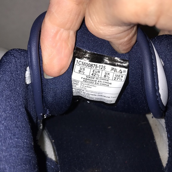 Mens Fila shoes, in good condition, size 9.5 - Picture 7 of 9